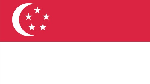 Singapore arranged in round, square and rectangular shapes