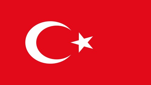 Turkey Flag standard proportion and colour